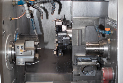 Lathe machine at Northtech Innovations headquarters