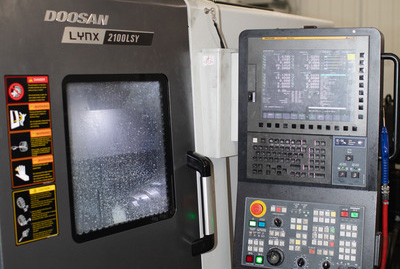 Lathe machine at Northtech Innovations headquarters