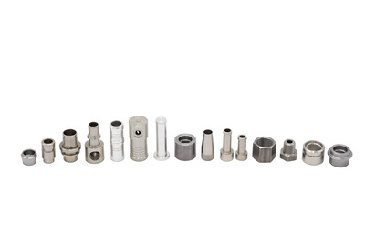 Past work - component made in Swiss machine